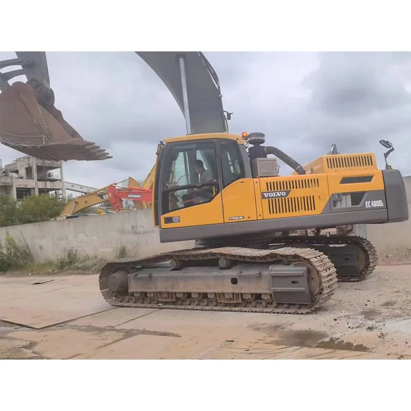 استعمال شدہ وولوو Ec480d کرالر ایکسویٹر